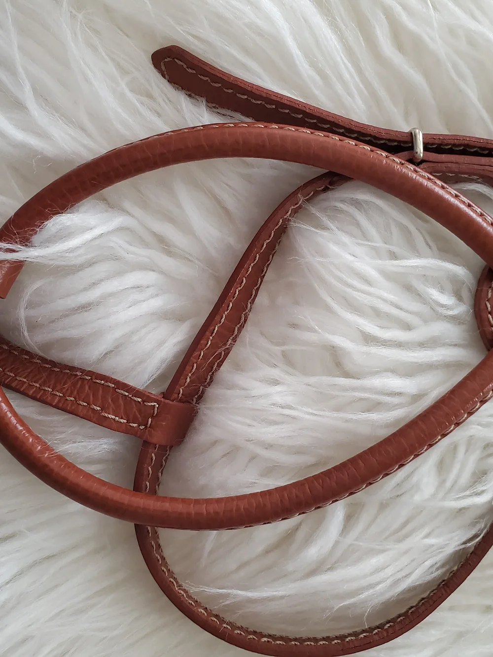 Cinopelca Brown Italian Leather Harness & Matching Lead (Used)